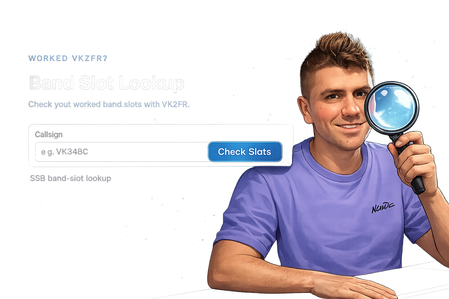 VK2FR Band Slot Lookup